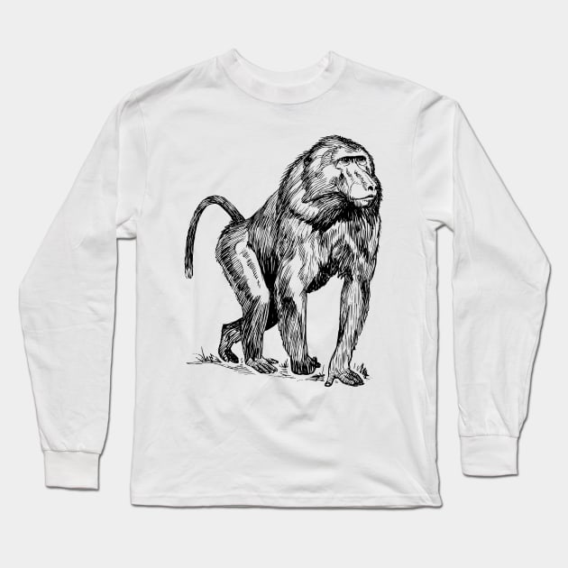 MonkeyTee Long Sleeve T-Shirt by MineLabel